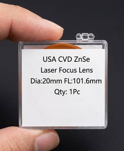 original USA CVD ZNSE CO2 Laser focuslens -20mm(dia) 101.6 mm full new