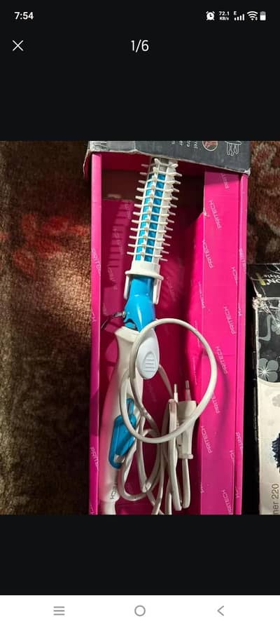 Hair Roller and Hair Straightener
