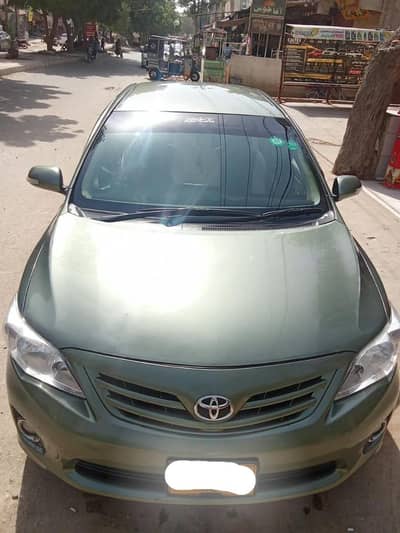 Toyota Corolla gli model 2011