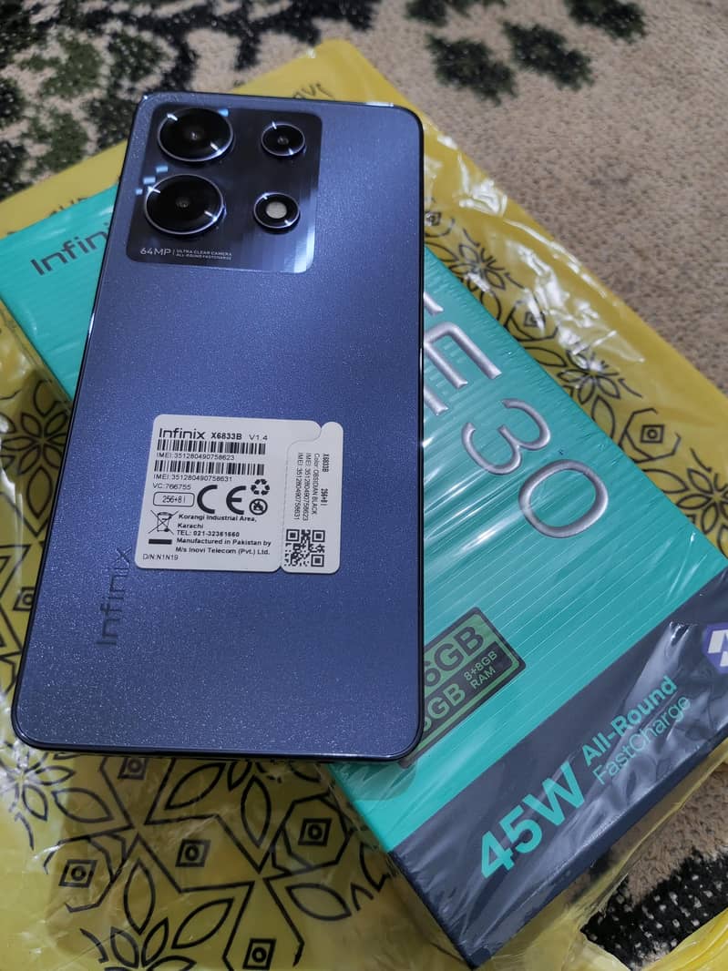 Infinix Note 30- 8/256 3
