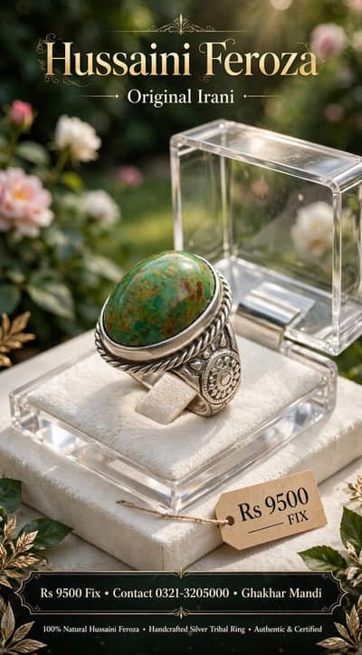 Hussaini Feroza  Ring