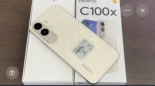 C100x realme just box open golden color 8/128