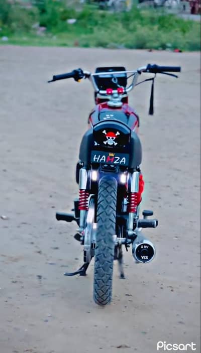 double saman all modified bike