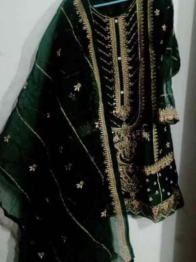 beautiful green dress
