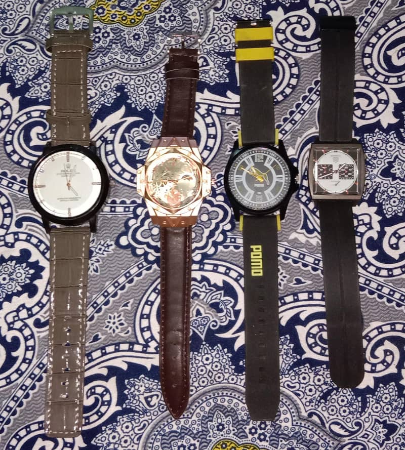4 watchs set 1