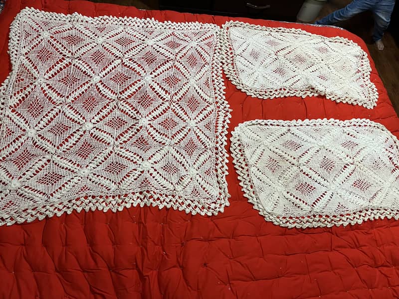 Crochet Bedding Set 2