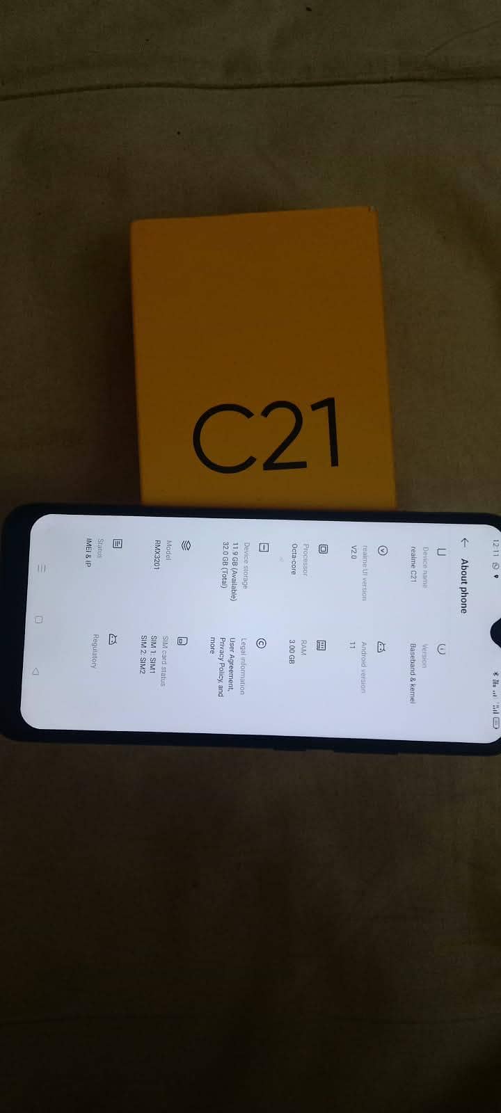 Realme C21 7