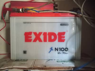 Exide N100 4 month use