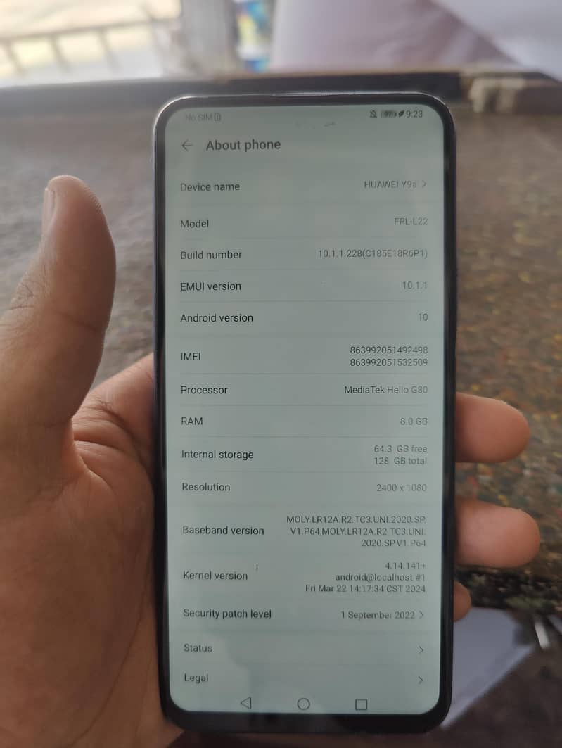 Huawei Y9a 1