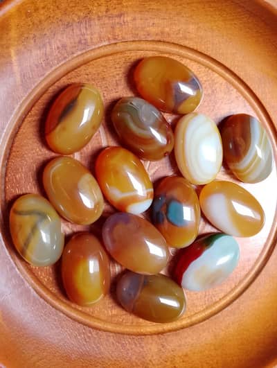 Natural agate gemstone whole lot for sale.