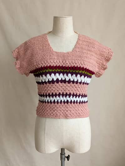 Crochet sweater