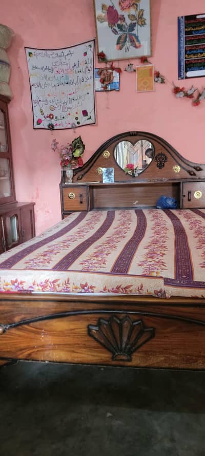 Bed with matress