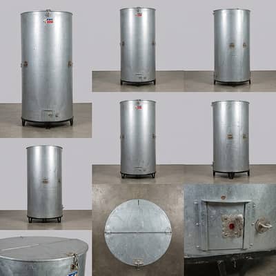 Metallic Wheat & Grain Storage Drum (Bharola) - 72 Inches High