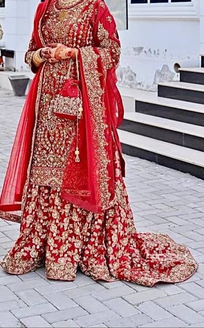 bridal farshi lehnga