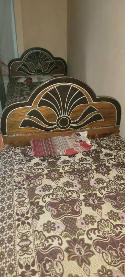 2 single bed