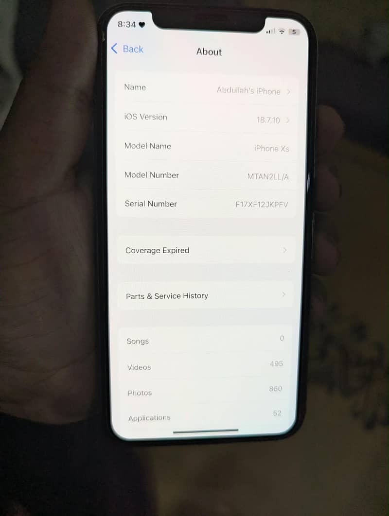 Apple iPhone XS 6