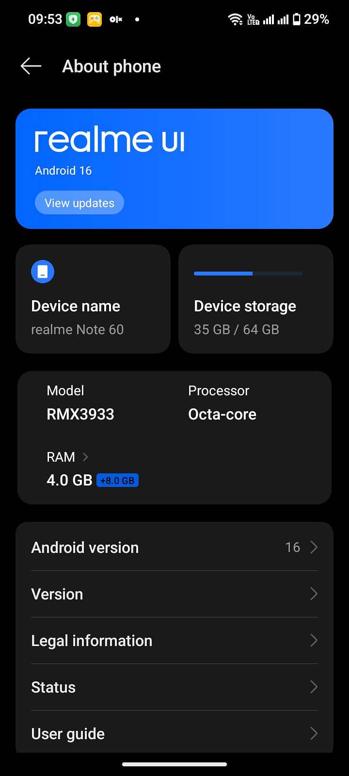 Realme Note 60 2