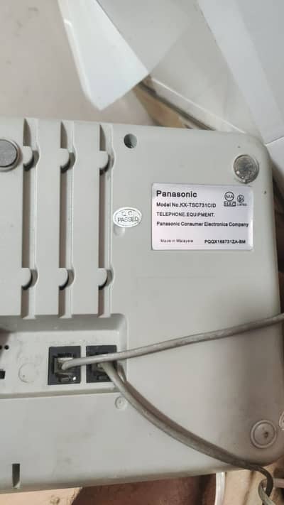 Panasonic KX-TG1611 Digital Cordless & pansonic KXTSC-731 CID land lin