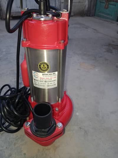 Rotex USA 1HP submersible pump RXSC-100-wide soon  sodhi jaywali noush