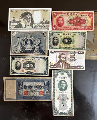 Antique International Rarest and hardest notes for sale 4000 per note