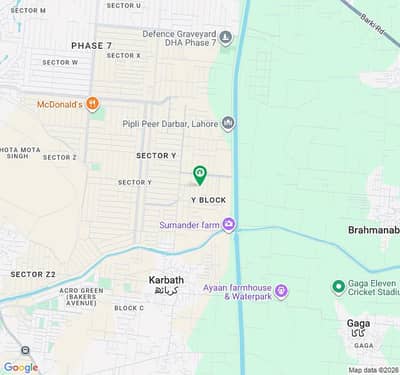 Prime 10 Marla Possession Plot | DHA Lahore Phase 7 Block Y | Park Facing Location
