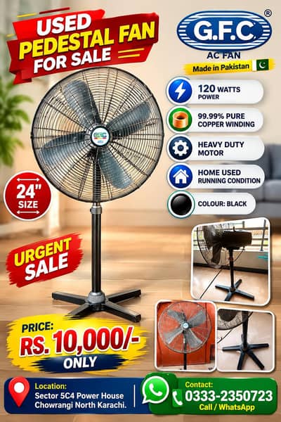 PEDESTAL AC FAN