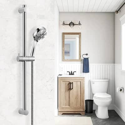 Adjustable shower stand