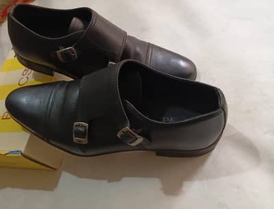Ndure Original Black Formal Shoes For Men