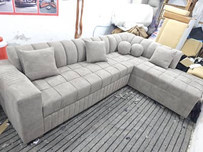 L shaped 6 seater sofa
