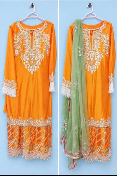 mehndi dress