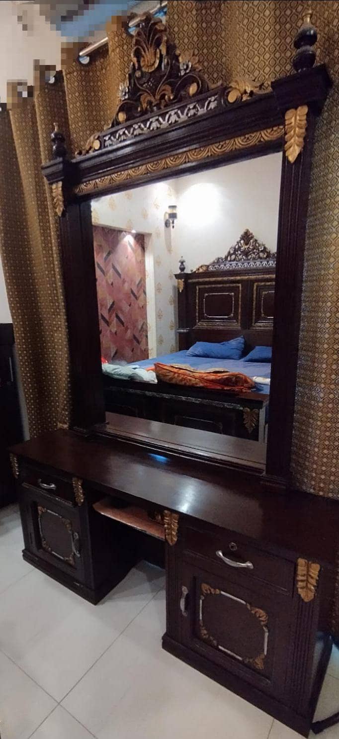 Solid Wood Bedset 1