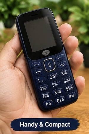itel Keypad Mobile Phone | Excellent Condition | Dual SIM | Torch | FM