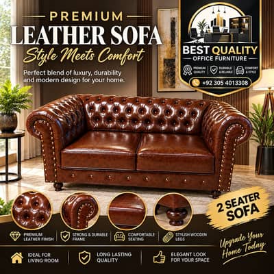 Office sofa set , sofa set , 2 seater sofa , wooden sofa set , solid