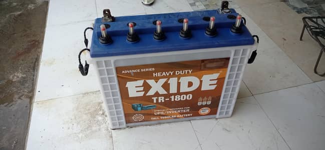 exide tubular battery very good backup