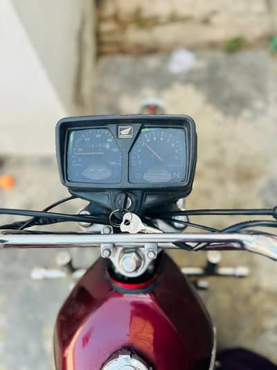 Honda 125 2023 Model – Red – Good Condition – For Sale