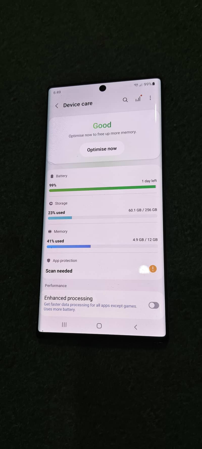 Samsung Mobile Note 10 Plus 1