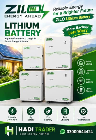 lithium ion battery/zilo battery/goodwe/must /soluna / solar battery