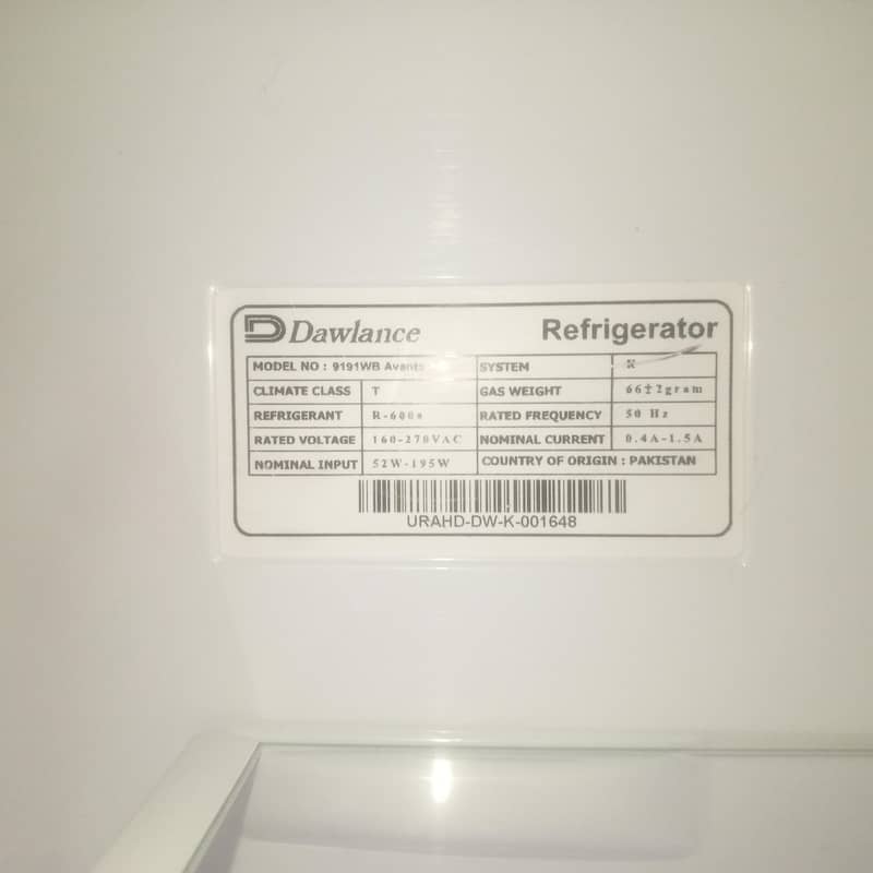 Dawlance Refrigerator 7