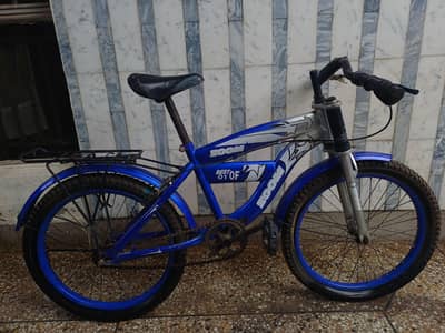 Zoom Mountain-Style Bicycle – Blue, Strong Frame, Ready to Ride