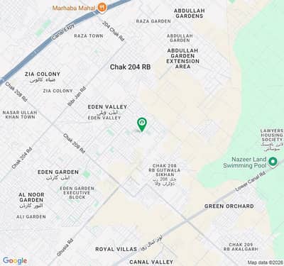 10.5 Marla Plot Corner Model city 1