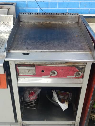 commercial Hot Plate 3.5 × 2.5 feet ss steel