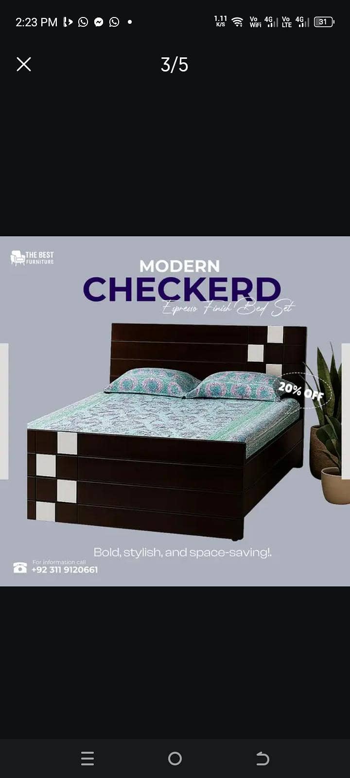 Double bed 6