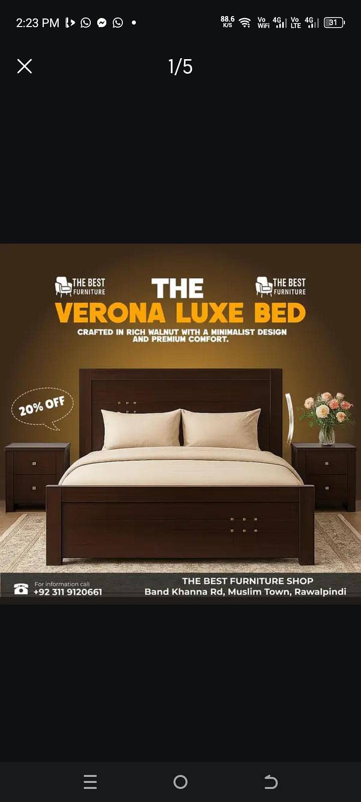 Double bed 7