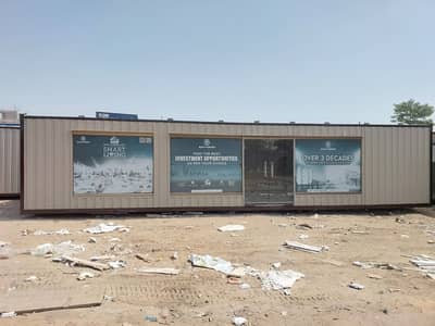 Used Office Container| Site Office|Marketing Office| Glass Partition
