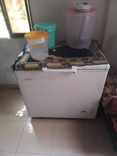 Haier chest deep freezer compression nahi hai
