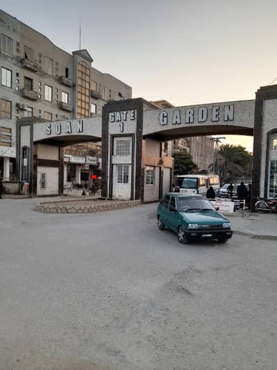 Building Of 5 Marla For sale In Soan Garden plaza size 38x30 (Main Double Road))