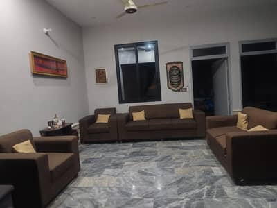 7-Seater Premium Sofa Set - Almost New Condition with Cushions