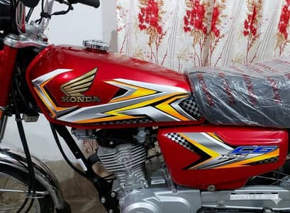 Honda CG 125 2025 Model Condition 100% Genuine