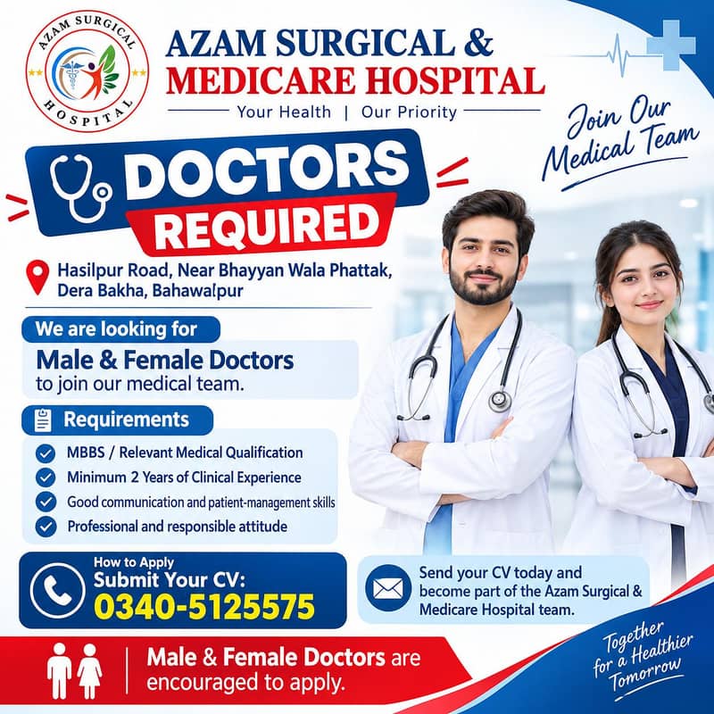 DOCTORS REQUIRED 0