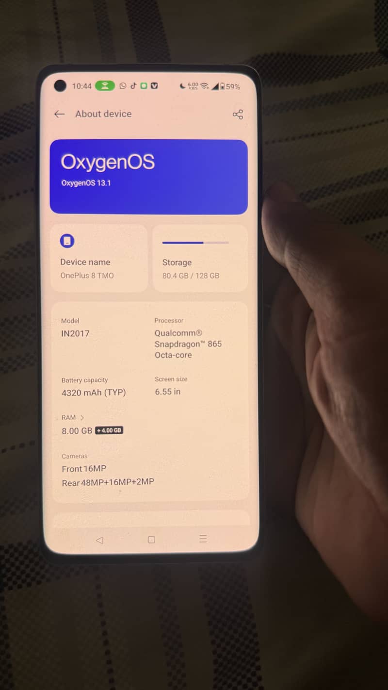 One Plus 8 8/128 2